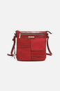 Nicole Lee USA Scallop Stitched Crossbody Bag