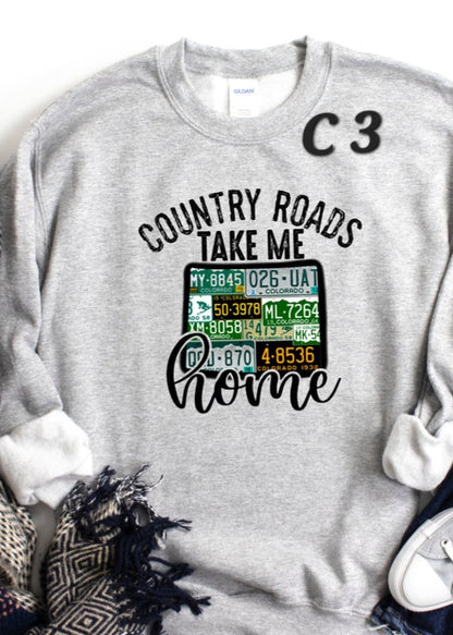 Country Living Transfers (Shirt Sold Separately